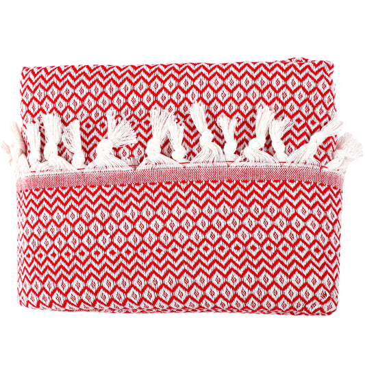 Tuiste Einzelbett Tagesdecke Rot 150x200 cm