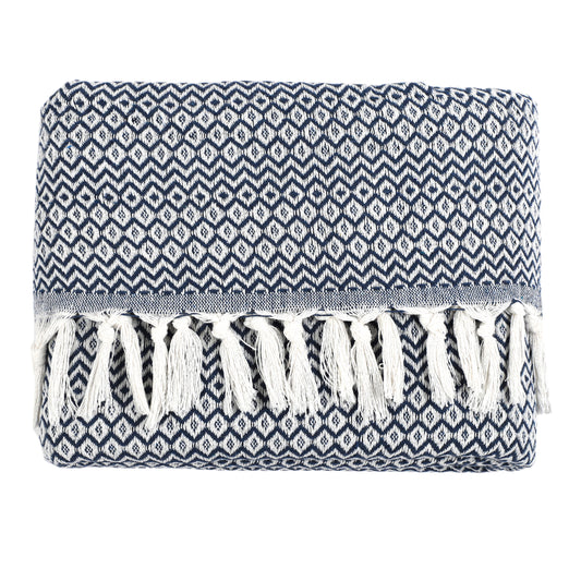 Tuiste Einzelbett Tagesdecke Petrol Blau 150x200 cm