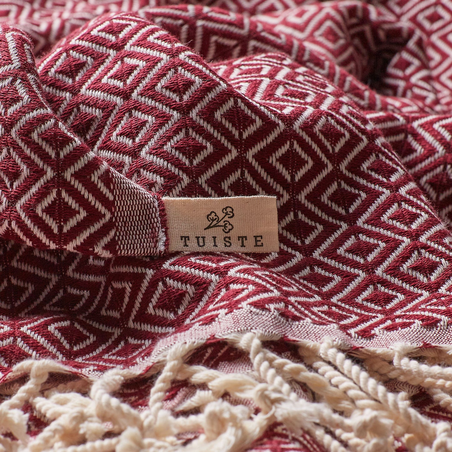 Sauna towels Bordeaux red, pack of 2 beach towels, hammam towels, sauna towels