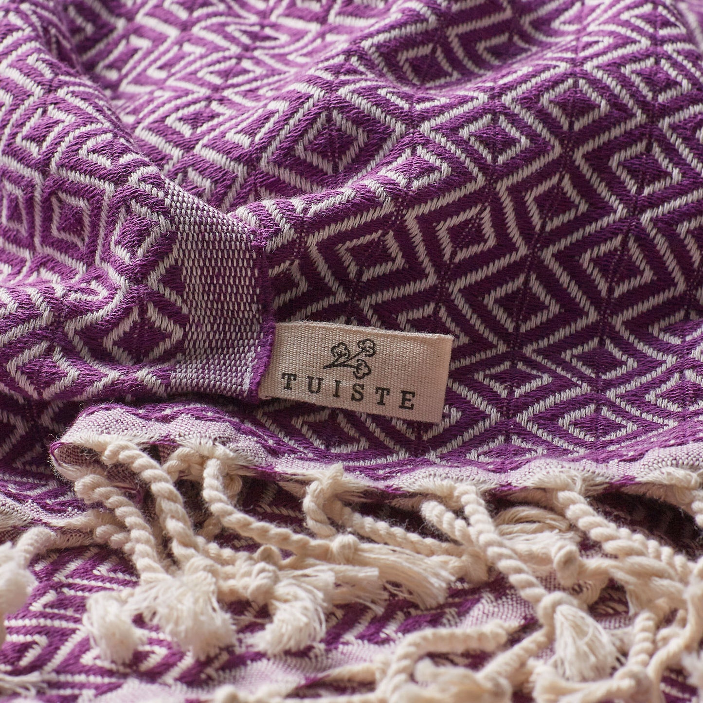 Sauna towels purple, 1 pack of beach towel, hammam towel, sauna towel