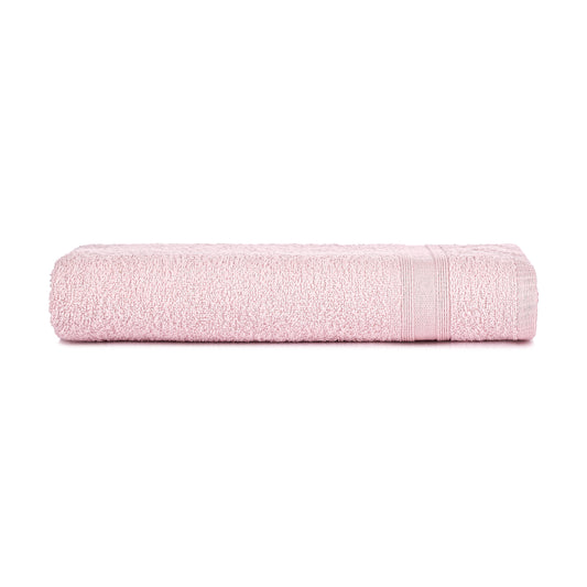 Shower towel light pink bath towel soft and absorbent 70x140