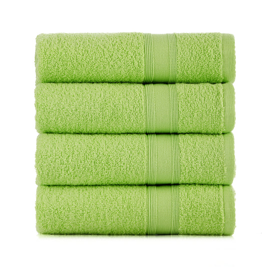 Towels apple green 4 pieces 50x90