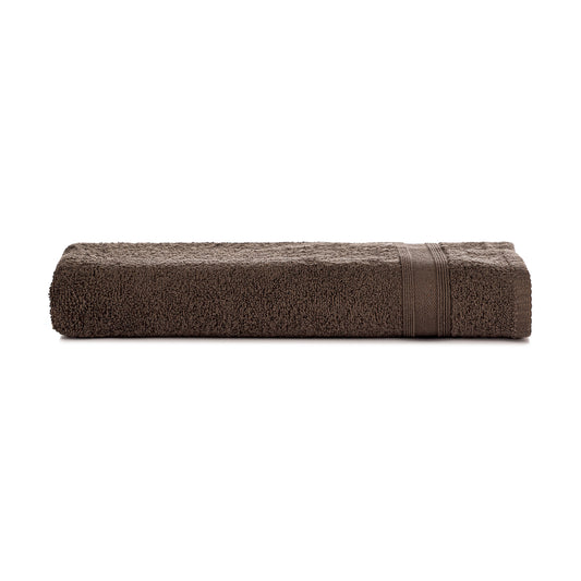 Shower towel brown chocolate brown dark brown soft and absorbent 70x140