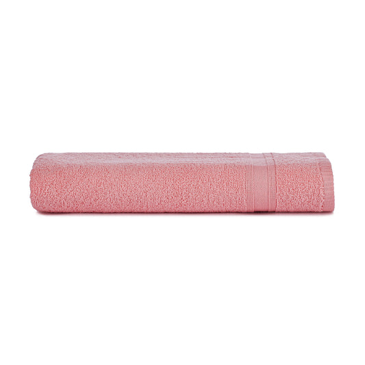 Shower towel pink bath towel soft and absorbent 70x140
