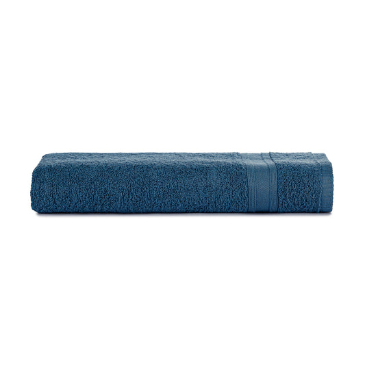 Shower towel petrol blue bath towel soft and absorbent 70x140