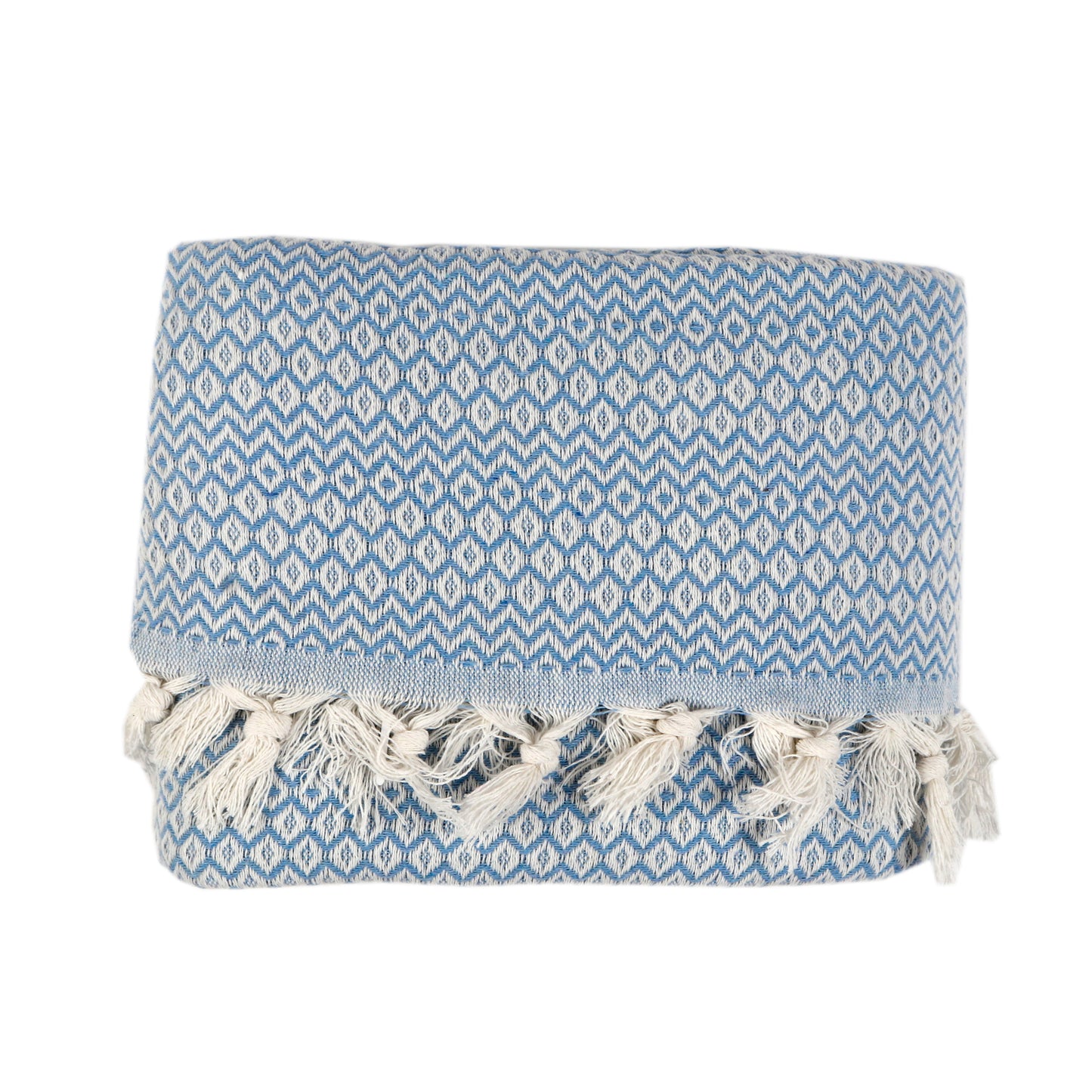 Tuiste Einzelbett Tagesdecke Blau Hellblau 150x200 cm