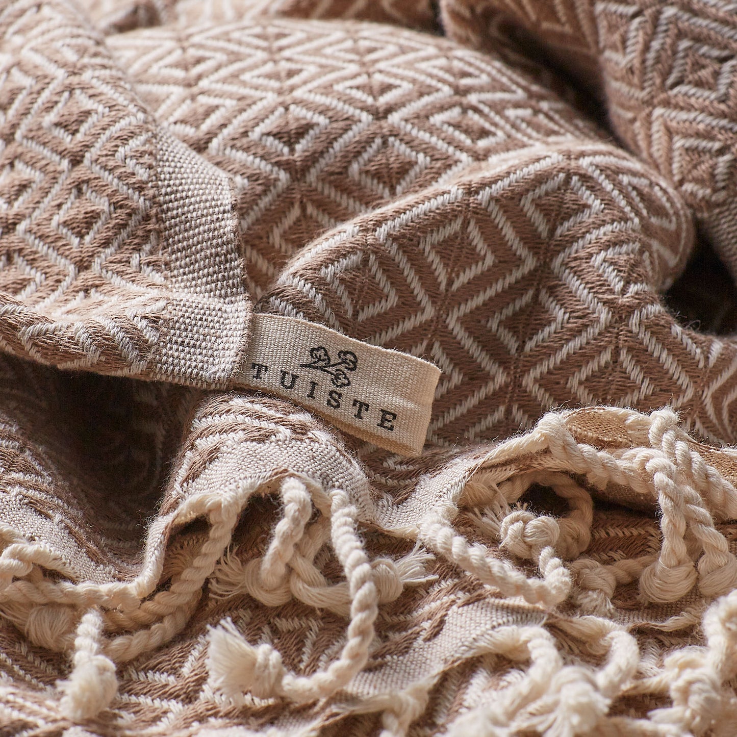 Sauna towels sand beige, pack of 2 beach towels, hammam towels, sauna towels